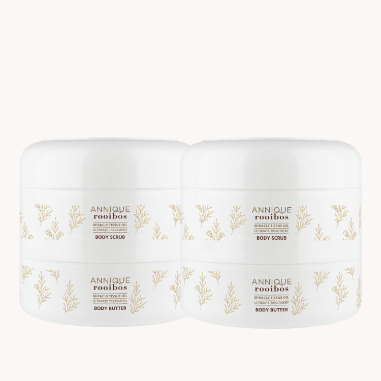 2X Miracle Tissue Oil Scrub & Butter Duo 2 x 125ml